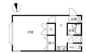 シー･ナッツⅠの間取り画像