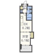 マスターズレジデンス道頓堀IIの間取り画像