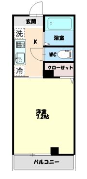 ピース・スクエア南内町の間取り画像