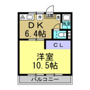 コーポ秀正の間取り画像