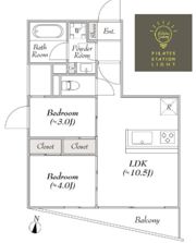 ルミーク本町イーストの間取り画像