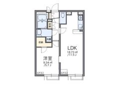 レオパレスエイムフル北千住の間取り画像