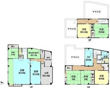 滝沢店舗の間取り画像