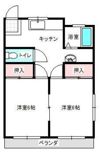 レジデンス児玉 B棟の間取り画像