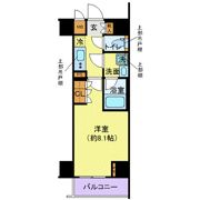 ディアレイシャス港区海岸の間取り画像
