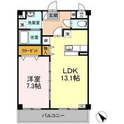 アベニュー初生の間取り画像