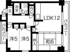 ラヴィア・フォーレ千里山の間取り画像