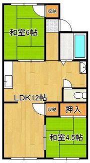 ユアーズビラの間取り画像