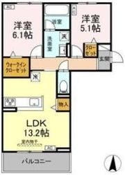 コラボ 北宿の間取り画像