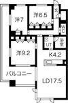 COULEURS HILLS(クルールヒルズ)の間取り画像