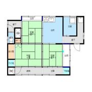 畑中貸家 2号棟の間取り画像