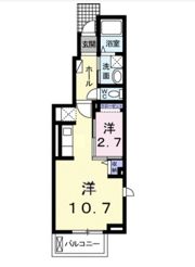 ミルフロールⅡの間取り画像
