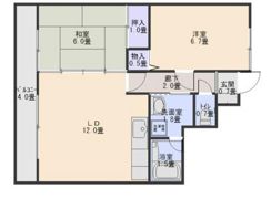 アネックスイシダの間取り画像