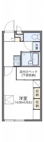 レオパレスNorthSquareⅡの間取り画像