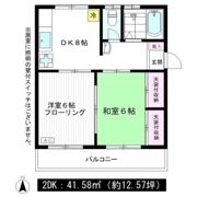 ラビアン花小金井の間取り画像