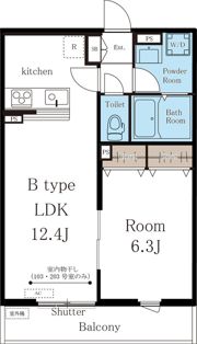 リブリ・リヴェール池田呉服町の間取り画像