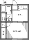 シティーホームズ1の間取り画像