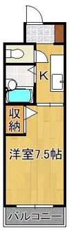 メゾン浅川台の間取り画像