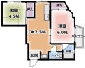 コーポ西宮の間取り画像