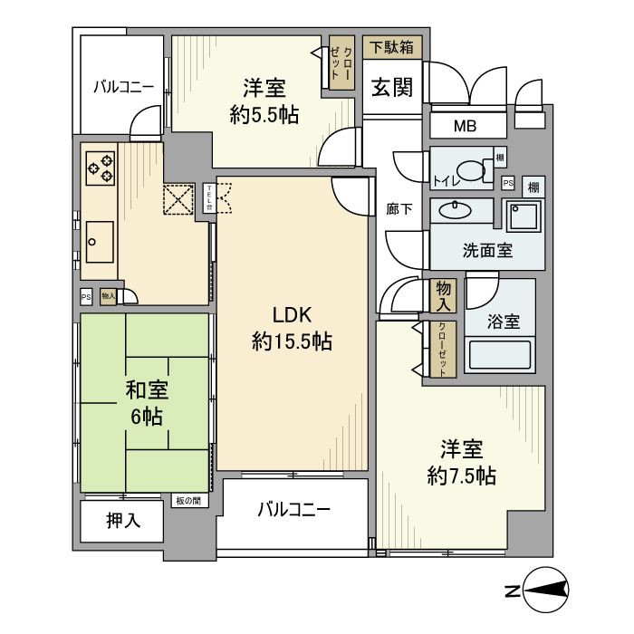 間取図