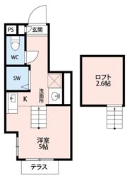 イルヴィアーレ天王坂ノースの間取り画像