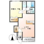 ヴァンベールKの間取り画像