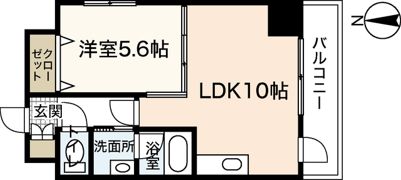 CREA HIROMIの間取り画像