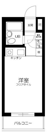 センチュリー西久保の間取り画像