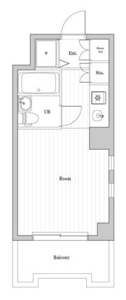 ライオンズマンション横浜反町の間取り画像