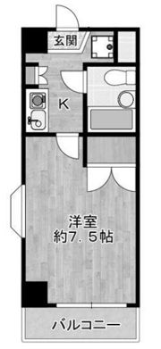 西荻オリエントプラザの間取り画像