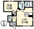 シャーメゾンAの間取り画像