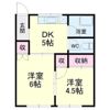 ミキハイツの間取り画像