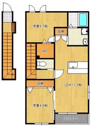 レジデンス富士見の間取り画像