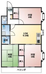 加藤ハイツの間取り画像