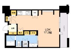グランドメゾン福岡The Central Luxeの間取り画像