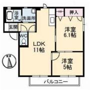 メゾン山下 B棟の間取り画像