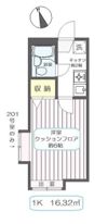 アミティエ東葛西の間取り画像