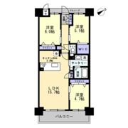 アルファスマート宇多津駅前の間取り画像