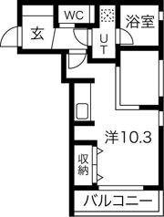 Mina八事石坂の間取り画像