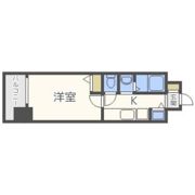 グラマシー心斎橋東の間取り画像