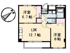 べルドミール観音の間取り画像