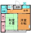 フラワーマンションの間取り画像