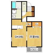 プルミエール野澤Gの間取り画像