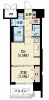 スプランディッド難波SOUTHの間取り画像