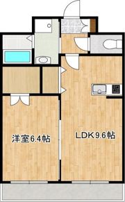 リベルテ御領の間取り画像