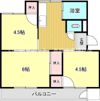 京都みやま2号棟の間取り画像