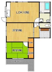 楠橋上方1丁目平屋の間取り画像