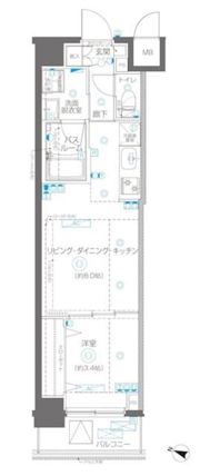 AELL横浜吉野町の間取り画像