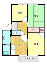 メゾンアムールの間取り画像