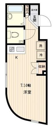 LIVECASA ITABASHI HASUNEの間取り画像